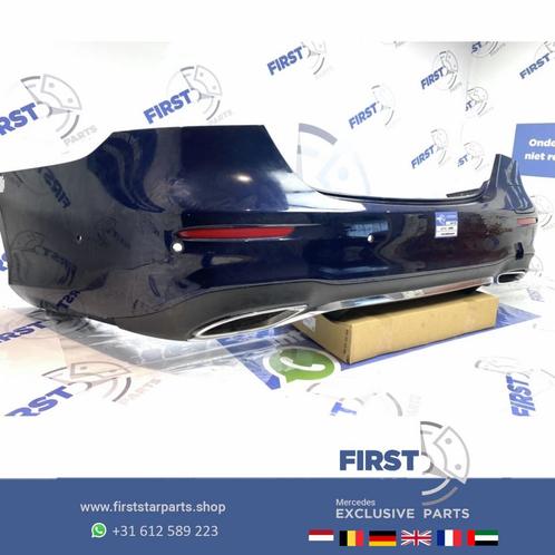 W213 AMG LINE ACHTERBUMPER Mercedes E Klasse + diffuser 2016, Auto-onderdelen, Carrosserie, Bumper, Mercedes-Benz, Achter, Gebruikt