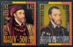 België: OBP 2887/88 ** Karel V 2000., Postzegels en Munten, Frankeerzegel, Ophalen of Verzenden, Zonder stempel, Postfris