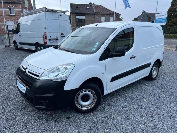 Citroen Berlingo 1.6d, euro 6b, 3-plaatsen, 86.000 km, 2017, Auto's, Bestelwagens en Lichte vracht, Bedrijf, Te koop, Airconditioning