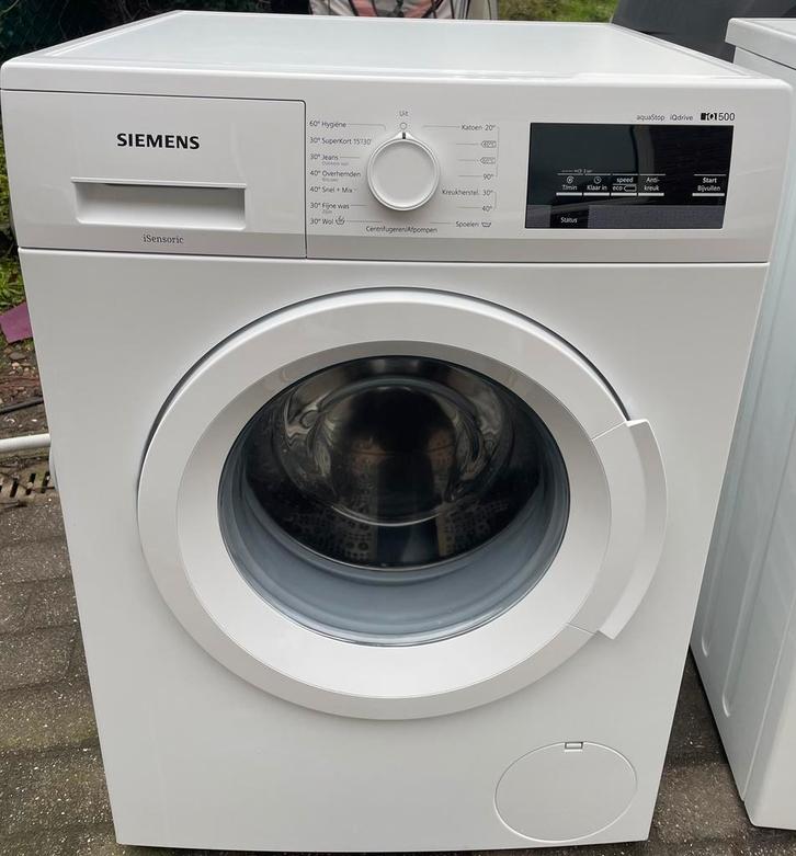 Zeer mooie SIEMENS wasmachine, Electroménager, Lave-linge, Utilisé, Chargeur frontal, 6 à 8 kg, 1200 à 1600 tours, Classe énergétique A ou plus économe