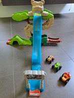 Blaze en de monsterwielen, Ophalen, Gebruikt