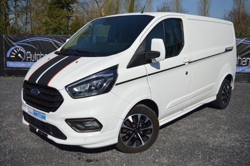 Ford Transit Custom, 2019, 159.000km, Ac, Automaat, Camera +, Auto's, Bestelwagens en Lichte vracht, Bedrijf, Airbags, Airconditioning