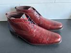 Floris van Bommel herenschoenen maat 10 / 44 H, Kleding | Heren, Schoenen, Bruin, Floris van Bommel, Ophalen of Verzenden, Zo goed als nieuw