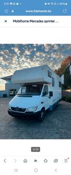 Mercedes Sprinter Mobilehome camper, Caravans en Kamperen, Particulier