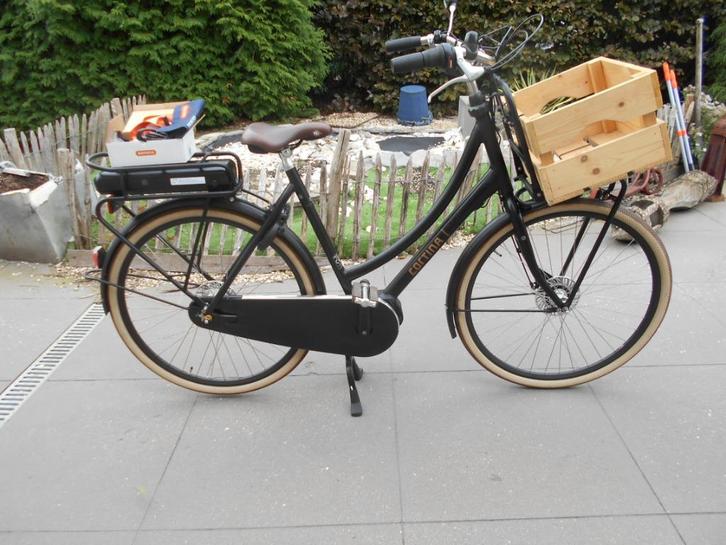 Te koop E damesfiets CORTINA U4 middenmoter BAFANG nieuwsta, Fietsen en Brommers, Elektrische fietsen, Zo goed als nieuw, Cortina