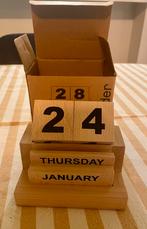 Kalender bureau - dagen/maanden zelf in te vullen, Nieuw, Ophalen of Verzenden