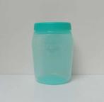 Tupperware « Universal Jar Eco » 550 ml - Turquoise, Maison & Meubles, Cuisine| Tupperware, Bleu, Boîte, Enlèvement ou Envoi, Neuf