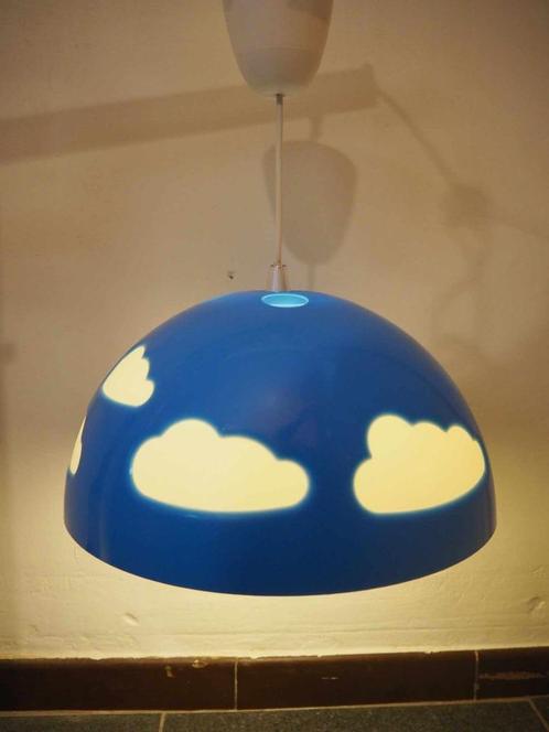 Vintage Ikea Skojig hanglamp met wolken, 1990s, Kinderen en Baby's, Kinderkamer | Inrichting en Decoratie, Zo goed als nieuw, Lamp