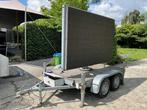 Aanhangwagen met LED scherm, Auto diversen, Aanhangers en Bagagewagens, Gebruikt