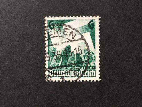Duitse postzegel 1936 - Nurnberger Reichsparteitag, Timbres & Monnaies, Timbres | Europe | Allemagne, Affranchi, Empire allemand