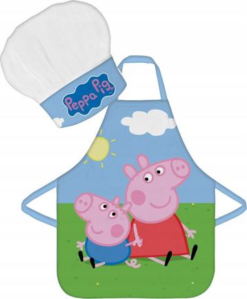Peppa Pig Keukenschort / Kokskleding - Peppa en George beschikbaar voor biedingen