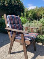 Lot de 6 coussins pour chaises en Teck, Jardin & Terrasse, Accessoires mobilier de jardin, Enlèvement, Utilisé