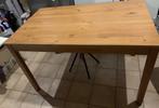 Table en bois, Ophalen, Gebruikt, 100 tot 150 cm, 50 tot 100 cm