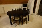 Tafel met stoelen, Ophalen, Gebruikt, Rond, Vijf personen of meer