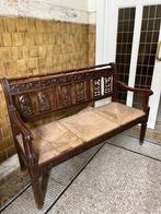 Ancien banc larg.125cm haut.90cm prof.55cm, Enlèvement