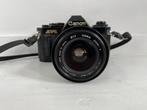 Fototoestel Canon AV-1 analoog met Sigma lens, Audio, Tv en Foto, Ophalen, Gebruikt, Canon