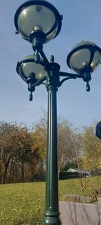 lampadaire pour extérieur en fonte d'aluminium 250€, Jardin & Terrasse, Comme neuf, Enlèvement, Lampadaire, Aluminium