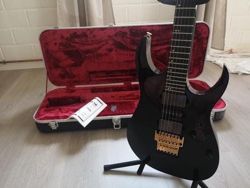 Ibanez RG5170BBK Prestige Gold, Musique & Instruments, Instruments à corde | Guitares | Électriques, Comme neuf, Solid body, Ibanez