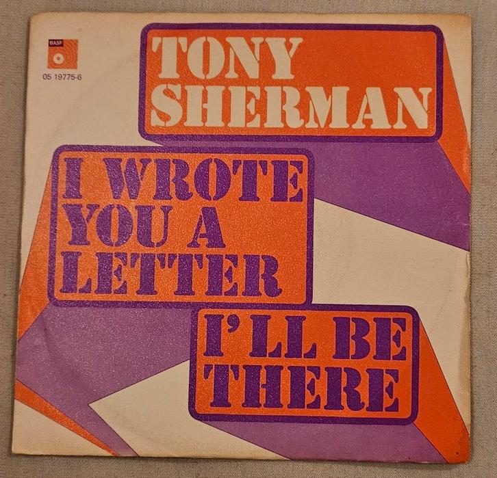 Tony Sherman I Wrote You A Letter, Cd's en Dvd's, Vinyl Singles, Zo goed als nieuw, Single, Ophalen of Verzenden