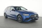 Mercedes-Benz C-Klasse 300 e Break AMG Line | Panoramisch Da, Auto's, Mercedes-Benz, Automaat, 4 cilinders, Blauw, Hybride Elektrisch/Benzine