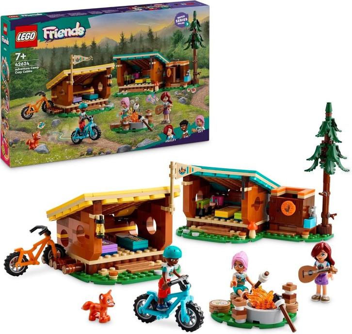 Neuf - Lego Les cabanes de la base de loisirs (42624), Enfants & Bébés, Jouets | Duplo & Lego, Neuf, Lego, Ensemble complet, Enlèvement ou Envoi