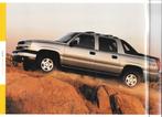 CHEVROLET AVALANCHE 2004, Livres, Autos | Brochures & Magazines, Enlèvement ou Envoi, Comme neuf, Chevrolet