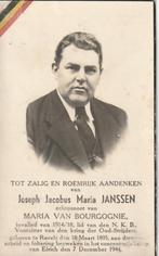 Concentratiekamp Ravels Joseph Janssen Ravels 1944, Ophalen