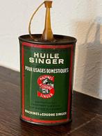 Vintage Singer naaimachines olieflesje, Ophalen