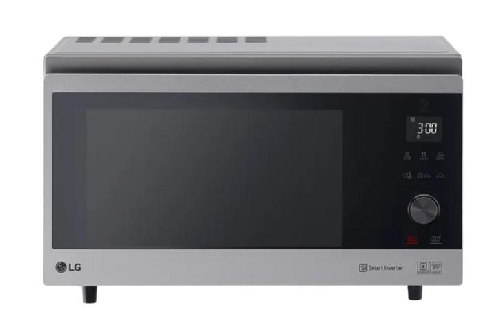 Combi microgolfoven LG MJ3965ACS, Elektronische apparatuur, Microgolfovens, Zo goed als nieuw, Vrijstaand, Microgolfoven, 45 tot 60 cm