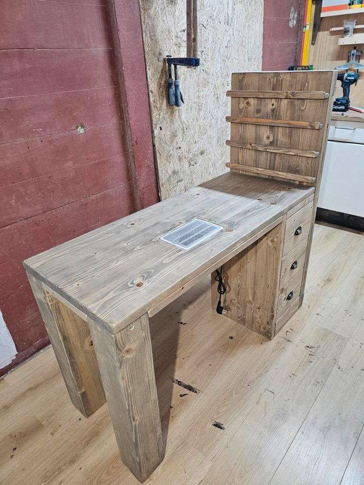 Manicuretafel Nageltafel Manicure Nagel tafel met afzuiging, Handtassen en Accessoires, Uiterlijk | Cosmetica en Make-up, Nieuw