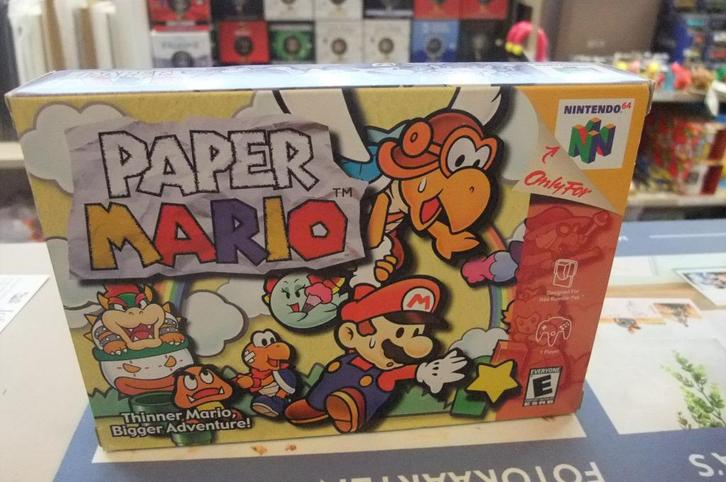 paper mario, ogre battle 64 n64 usa, Games en Spelcomputers, Games | Nintendo 64, Zo goed als nieuw, Ophalen of Verzenden