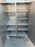 inox kast ( 4deuren ) op wielen spotprijs, Ophalen, Gebruikt