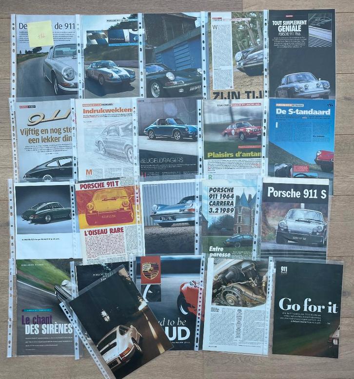 PORSCHE 911 - ARTICLES, Livres, Autos | Brochures & Magazines, Porsche, Enlèvement ou Envoi