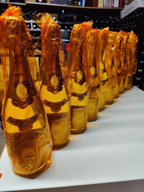 Champagne Dom Perignon, Bollinger, Selosse, Perrier Jouët,, Verzamelen, Wijnen, Zo goed als nieuw, Champagne, Ophalen of Verzenden
