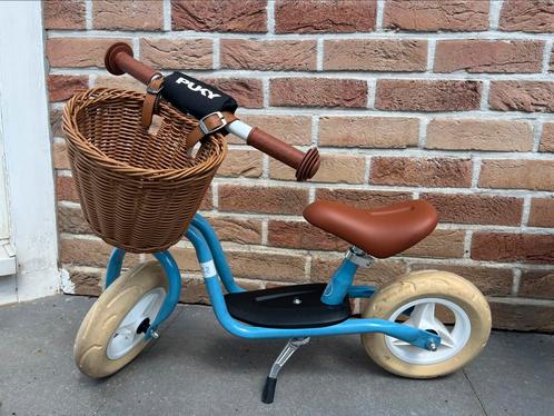 Puky loopfiets - blauw met mandje, Kinderen en Baby's, Speelgoed | Buiten | Voertuigen en Loopfietsen, Loopfiets, Ophalen