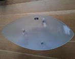 **Glazen decorative schaal Leonardo 38x22cm**, Schaal, Ophalen of Verzenden, Ovaal, Glas