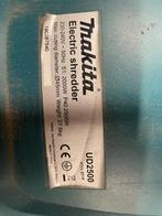 Elektrische hakselaar makita, Ophalen, Zo goed als nieuw, Makita, Met opvangbak