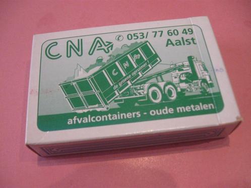 1 kaartspel - speelkaarten CNA containers - Aalst, Verzamelen, Speelkaarten, Jokers en Kwartetten, Zo goed als nieuw, Speelkaart(en)