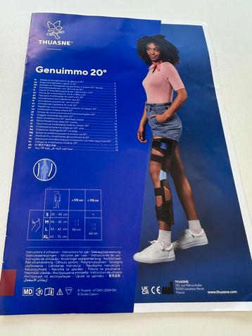 Attelle d immobilisation genou Thuasne, Articles professionnels, Enlèvement