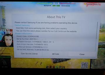 TV 50" 4k UltraHD Samsung UE50MU6100 beschikbaar voor biedingen