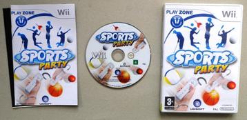 Sports Party voor de Nintendo Wii Compleet  beschikbaar voor biedingen