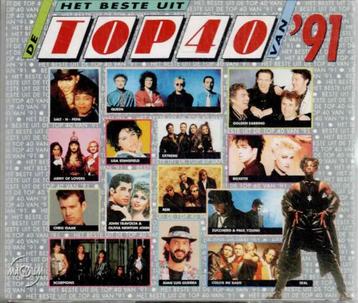 2 x CD   -    Het Beste Uit De Top 40 Van '91 beschikbaar voor biedingen