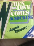 7" Angela Stewart, When loves comes knocking, Ophalen of Verzenden, Disco