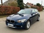 BMW 116d, 115pk, airco, leder, GPS, 11.2013, Euro 5b, Auto's, Zwart, 4 cilinders, Blauw, Bedrijf