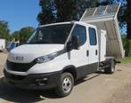 Iveco daily 35C16 - dubbel cabine - kipper - 61.899km - 2020, Autos, Camionnettes & Utilitaires, Achat, Entreprise, Boîte manuelle