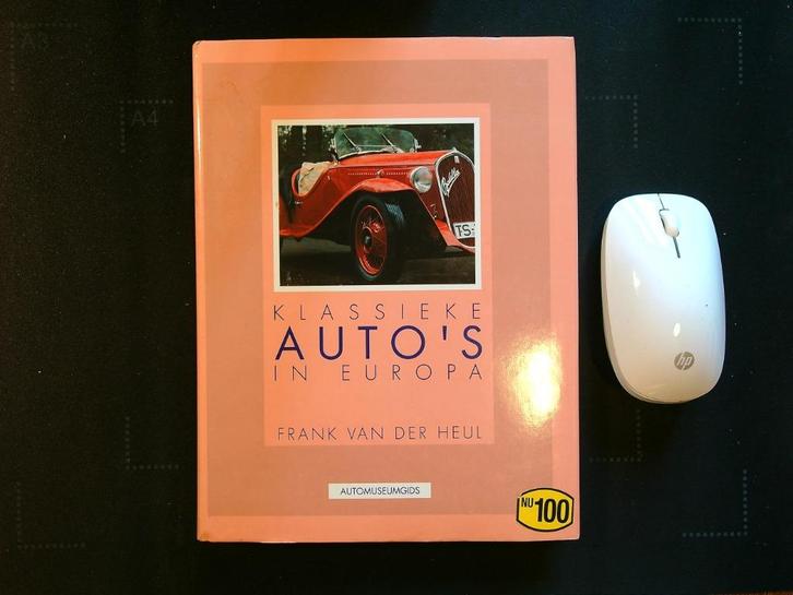 Klassieke auto's in Europa Frank van der Heul automuseumgids, Boeken, Auto's | Boeken, Gelezen, Ophalen of Verzenden
