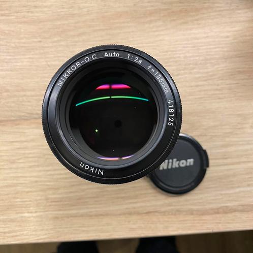 Nikon Nikkor QC Auto 135mm f2.8 *als nieuw/nieuw, Audio, Tv en Foto, Fotocamera's Analoog, Zo goed als nieuw, Spiegelreflex, Nikon