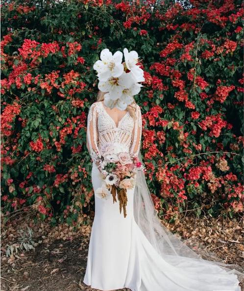 Trouwjurk Pronovias, Kleding | Dames, Trouwkleding en Trouwaccessoires, Zo goed als nieuw, Trouwjurk, Wit, Ophalen
