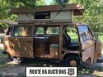 Volkswagen T3 Campervan 1985 | Route 66 auctions, Auto's, Bruin, Volkswagen, Bedrijf, Overige carrosserie