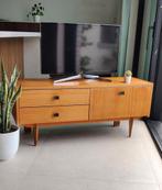 Prachtig vintage teakhouten TV-meubel, Ophalen of Verzenden, Gebruikt, Teakhout, Midcentury